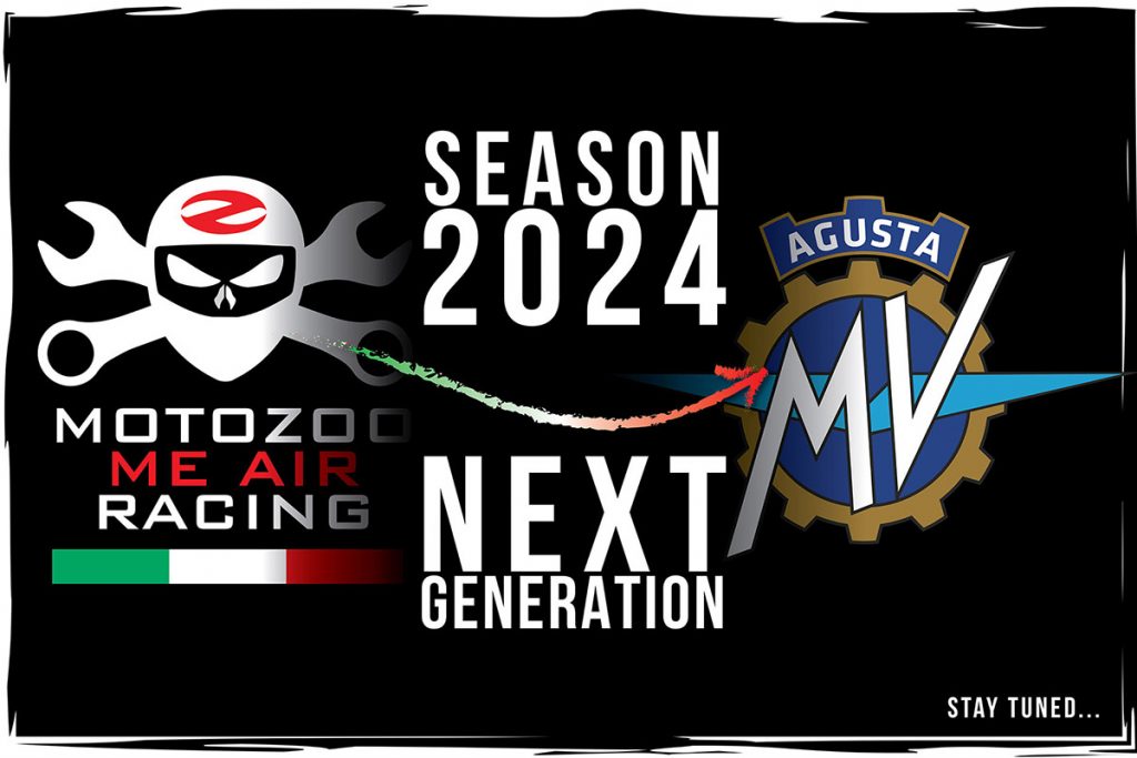 Motozoo Me Air Racing in the 2024 Supersport World Championship with MV